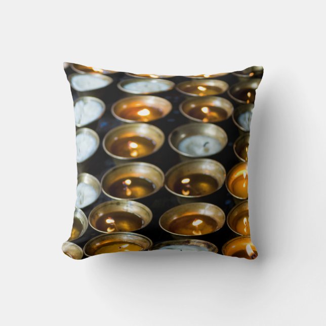 Coussin Bougies en beurre de yak (Recto)