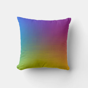 Coussin Boule d'arc-en-ciel