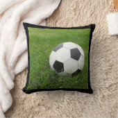 Coussin Boule de football en herbe (Couverture)