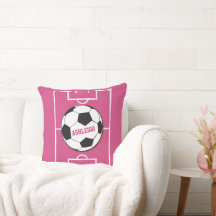 Boule de soccer personnalisée et rose de champ