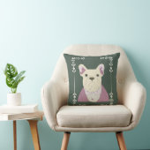 Coussin Bouledogue français (Chaise)
