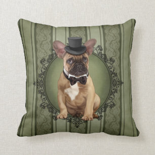 Coussin Bouledogue français de monsieur