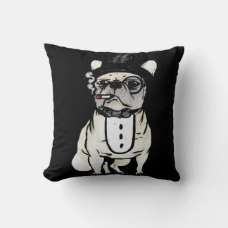 Coussin Bouledogue Gangster English
