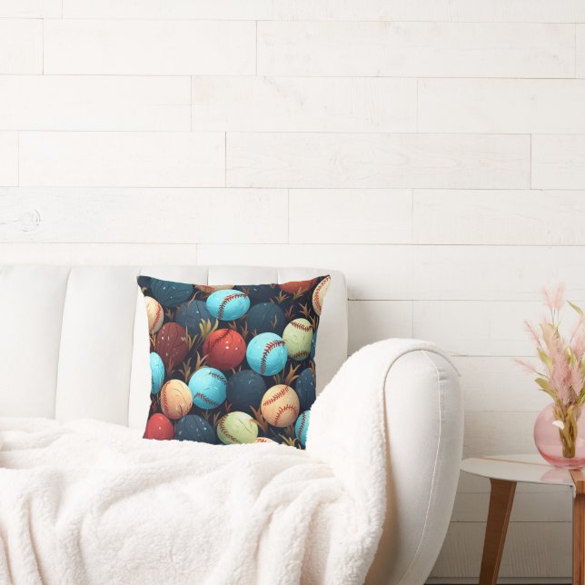 Coussin Boules de base multicolores (Canapé)