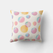 Coussin Boules de bonbons Lancer l'oreiller (Verso)