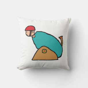 Coussin Boulet de canon humain