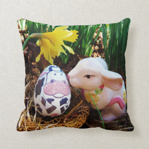 Coussin Boulet de Pâques baiser Papier à oeufs de vache