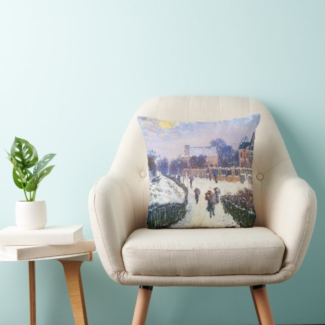 Coussin Boulevard Saint-Denis, Argenteuil de Claude Monet (Chaise)