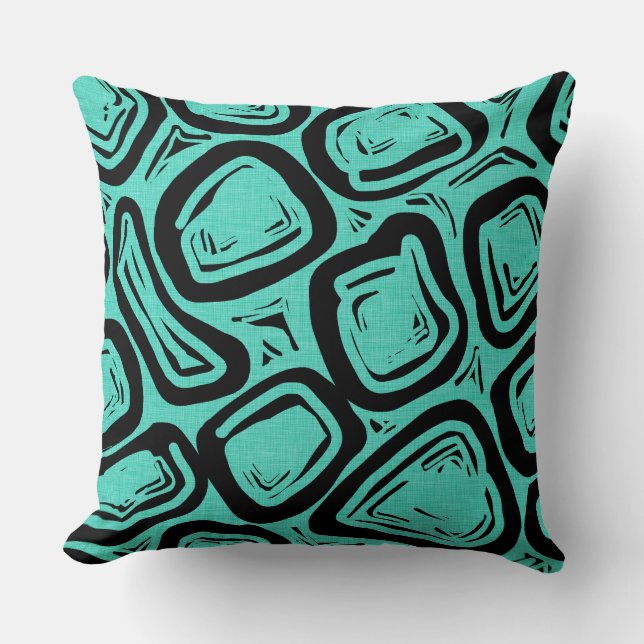 Coussin Boulons Atomique Cinquante Style Snazzy (Recto)