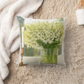 Coussin Bouquet de lys de fleurs de printemps de la vallée (Couverture)