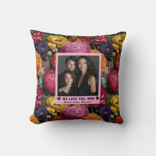Coussin Bouquet de renoncules Décoration d'appartement de