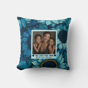 Coussin Bouquet de tournesols Meilleure Maman Décor esthét