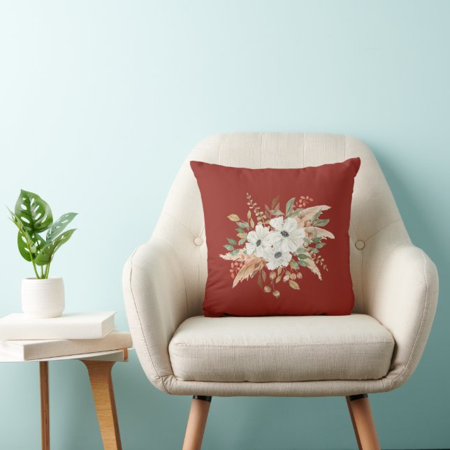 Coussin Bouquet d'hiver de l'automne (Chaise)