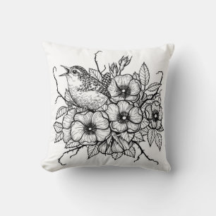 Coussin Bouquet Wren
