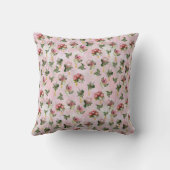 Coussin Bouquets de fleurs de Protea avec feuilles de saug (Verso)