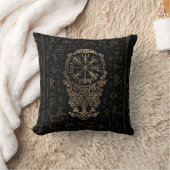Coussin Boussole de Vegvisir - de Viking sur le motif de (Couverture)