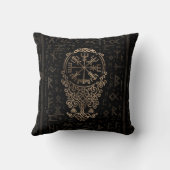 Coussin Boussole de Vegvisir - de Viking sur le motif de (Verso)