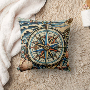 Coussin Boussole marine 1
