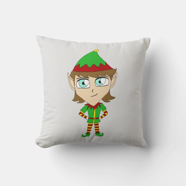 Coussin bouton elf chibi (Recto)