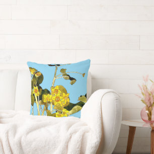 Coussin Boutons Art Nouveau