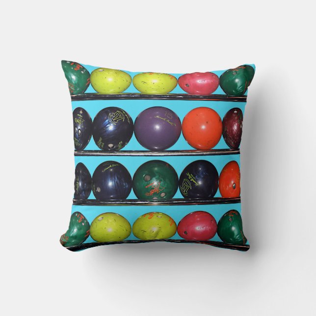 Coussin Bowling Blitz (Recto)