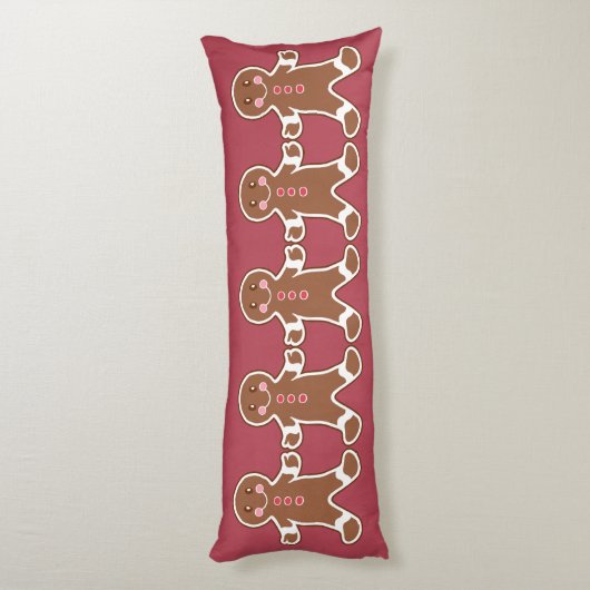 Coussin Boys Red Gingerbread (Dos (Vertical))