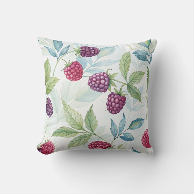 Coussin Boysenberry frais Design Accent Jeu d'oreiller (Recto)