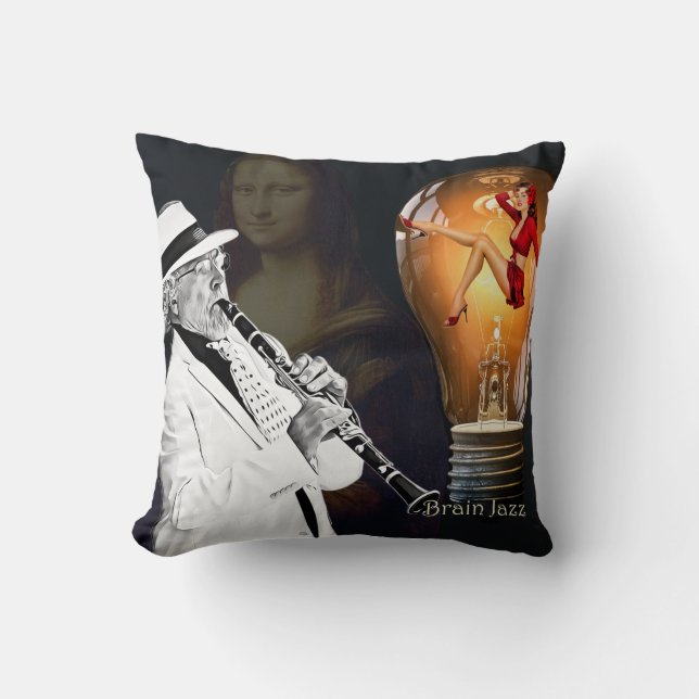 Coussin Brain Jazz (Recto)