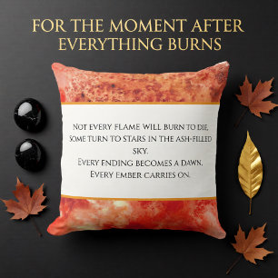 Coussin Braises Se Déployant