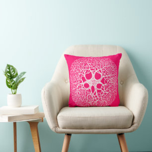Coussin Branche Arborescence circulaire Choisissez n'impor