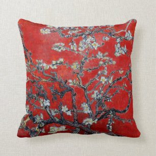 Coussin Branches de Vincent van Gogh avec la fleur
