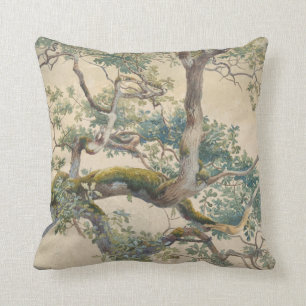 Coussin Branches des arbres 1852-1908 Charles Reginald Ast