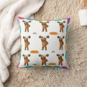 Coussin Brandon, ours dur de cirque (Couverture)