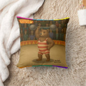 Coussin Brandon, ours puissant du cirque (Couverture)