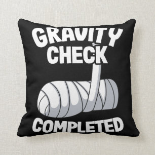 Coussin Bras cassé S'améliorer Bientôt Gravity Check Termi