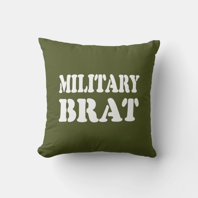 COUSSIN BRAT MILITAIRE (Recto)