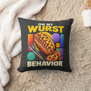 Coussin Bratwurst sur mon comportement de grill maître Wur