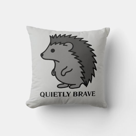 Coussin Brave Hedgehog (Recto)