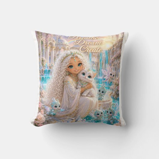 Coussin Breathe Dream. Create. Collection -Fleece Blanket (Recto)