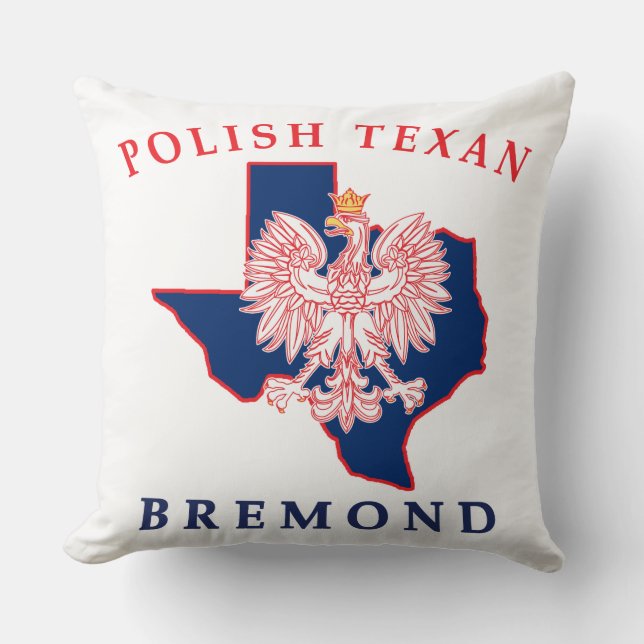 Coussin Bremond Polonais Texan (Recto)