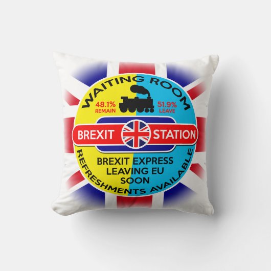 Coussin Brexit (Recto)