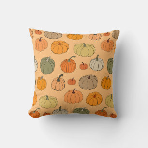 Coussin Bright automne vintage sans couture motif arrière 