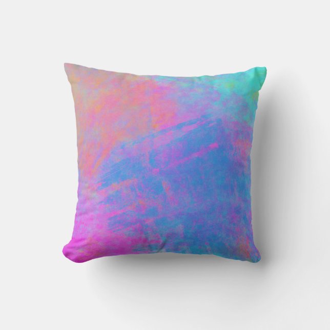 Coussin Bright Multicolor Splashes (Recto)