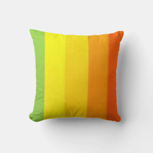 Coussin Bright Stripes des années 70