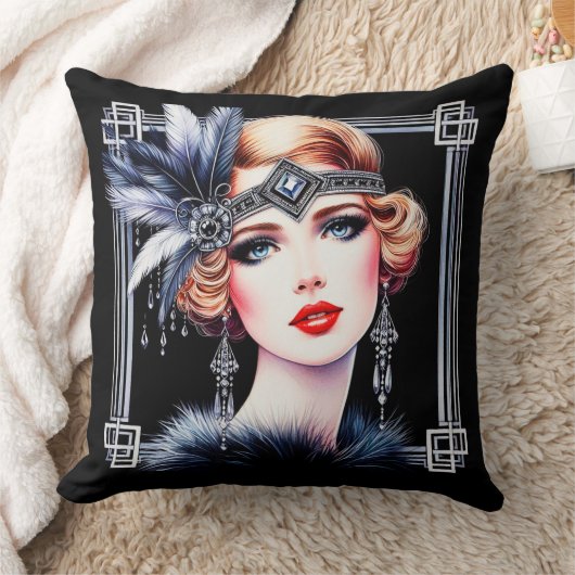 Coussin brillant Art déco (Couverture)