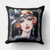 Coussin brillant Art déco (Recto)
