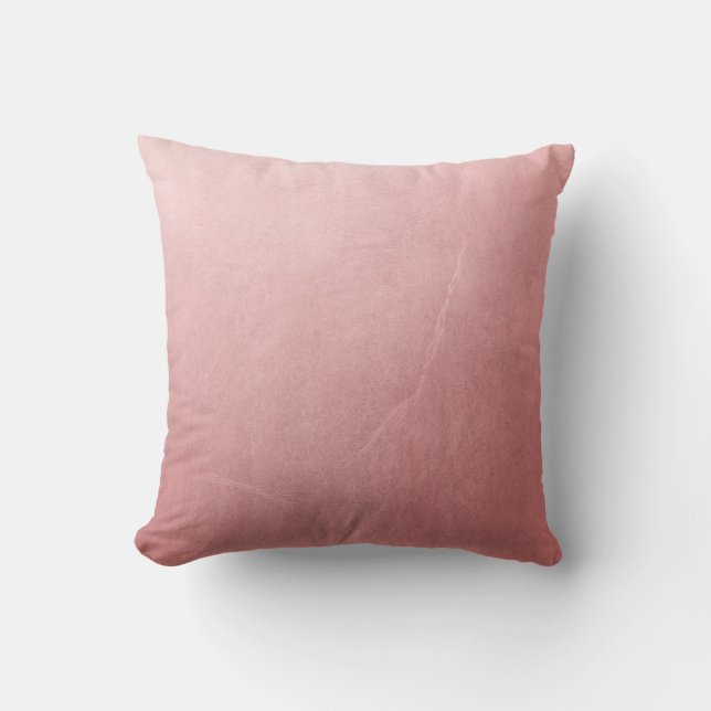 Coussin Brillant rose or rose cristal chic (Recto)