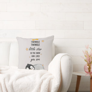 Coussin Brille, Brille Petite Étoile pour Pingouin de Somm