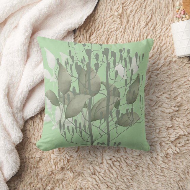 Coussin Brindilles et feuilles (Couverture)