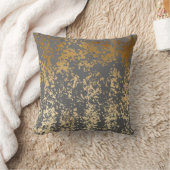 Coussin brique élégante fausse or et bracelet gris (Couverture)